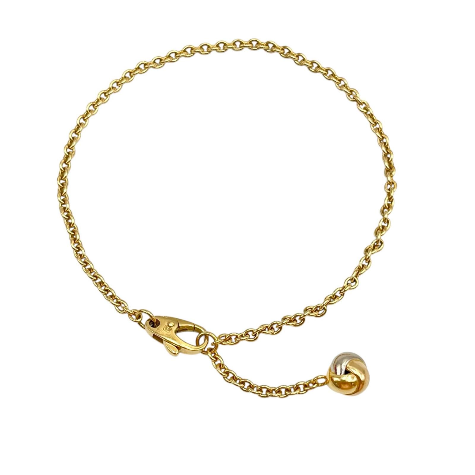 カルティエ CARTIER ブレスレット ベビートリニティ K18イエローゴールド/K18ピンクゴールド/K18ホワイトゴールド レディース