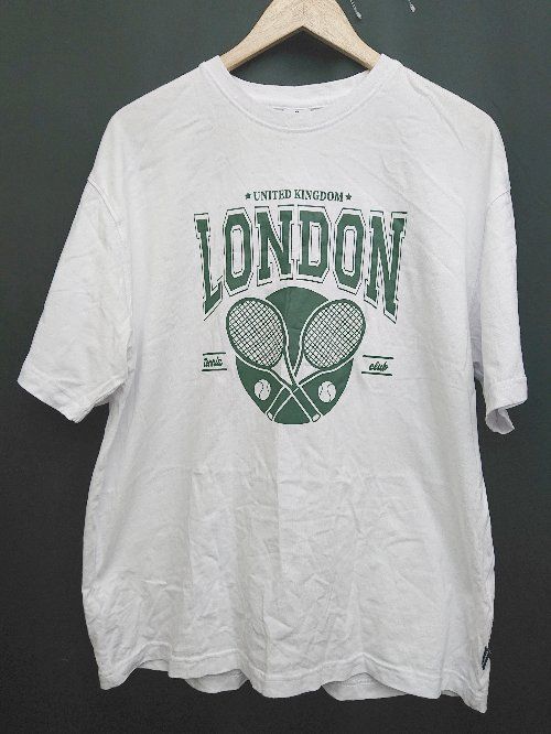 ◇ HEAD ヘッド 半袖 Tシャツ カットソー サイズL ホワイト メンズ P 【1406240034291】
