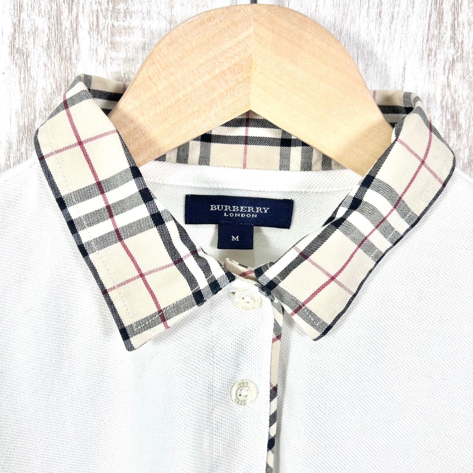 BURBERRY LONDON バーバリーロンドン ホースロゴ刺繡 ノバチェック 