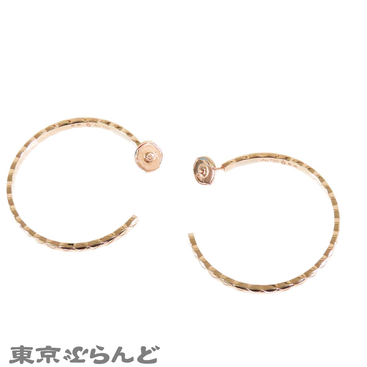 シャネル CHANEL ココ クラッシュ コレクション フープ ピアス 