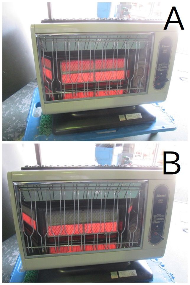 リンナイ ガスストーブ R-811P-401 LPガス用 赤外線ヒーター(0505BI