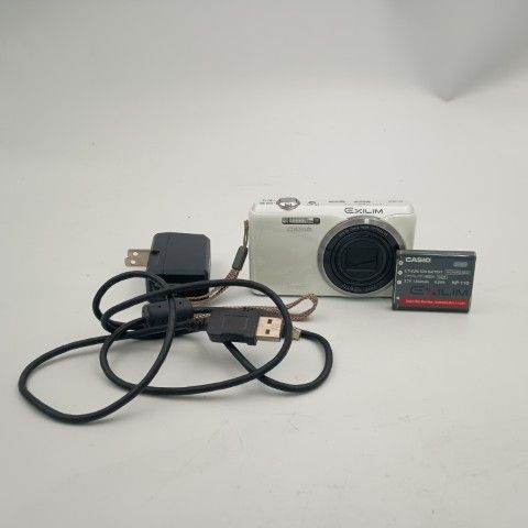 Casio EXILIM EX-ZR20 White コンパクトデジタルカメラ
