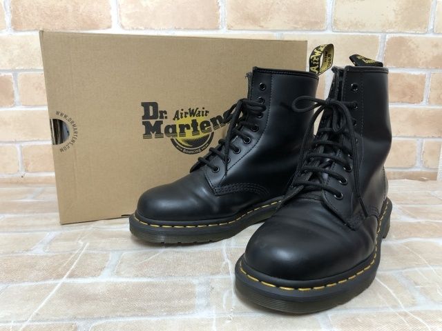 【中古】 箱有 Dr. Martens ドクターマーチン 1460 8ホールブーツ 10072004 ブラック UK7 111453608