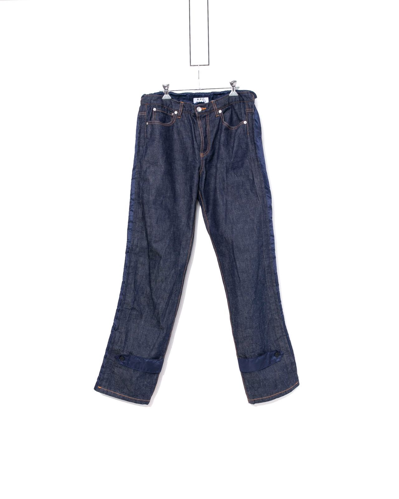 sacai x A.P.C. サカイ×アーペーセー セットアップ ドッキングデニム