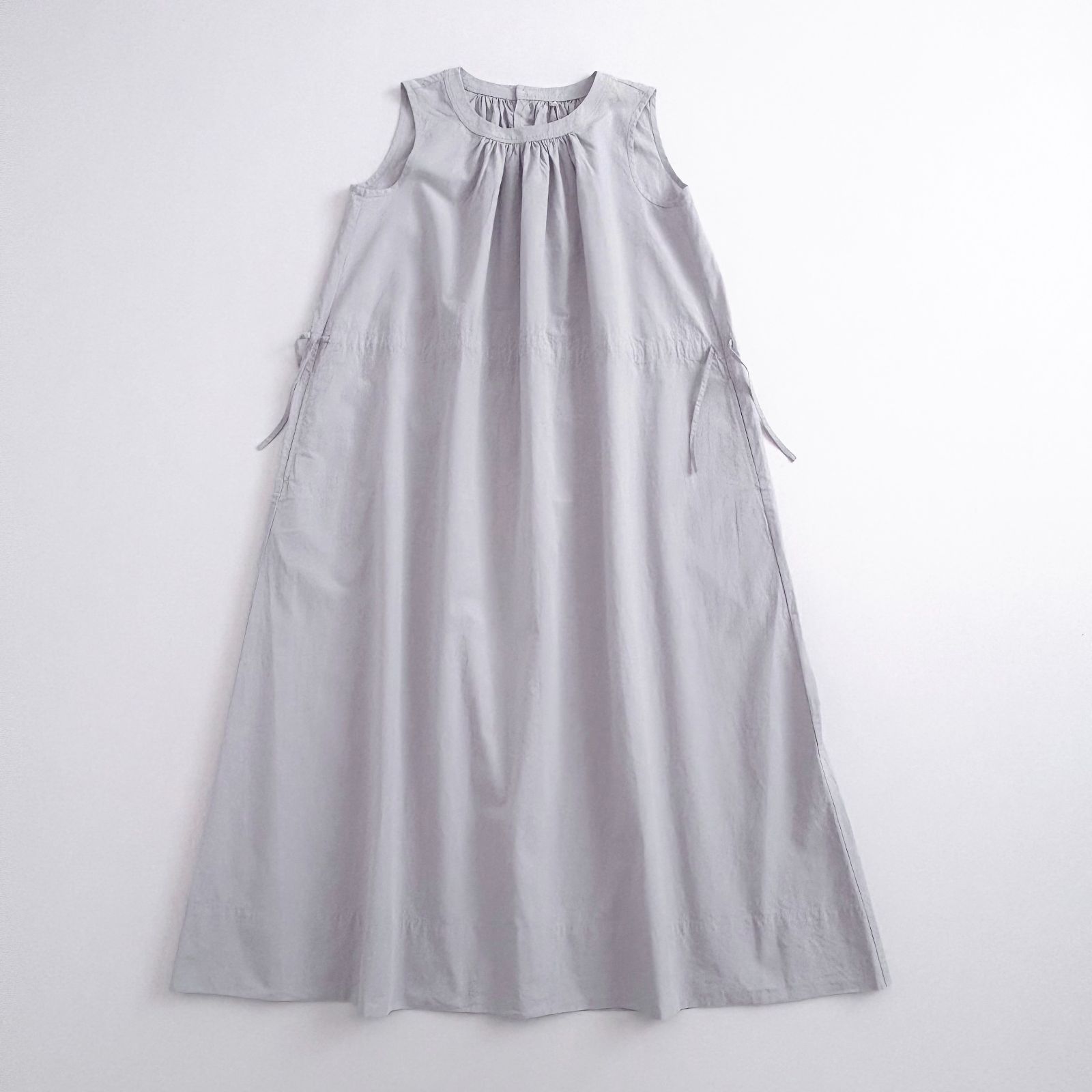 MUJI Labo ムジラボ 無印良品 25SS 和紙混高密度ポプリン ノースリーブ