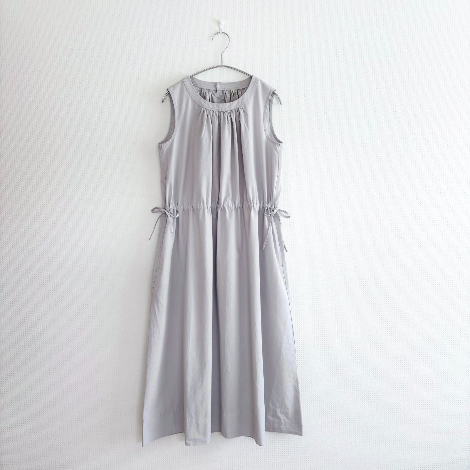 MUJI Labo ムジラボ 無印良品 25SS 和紙混高密度ポプリン ノースリーブ