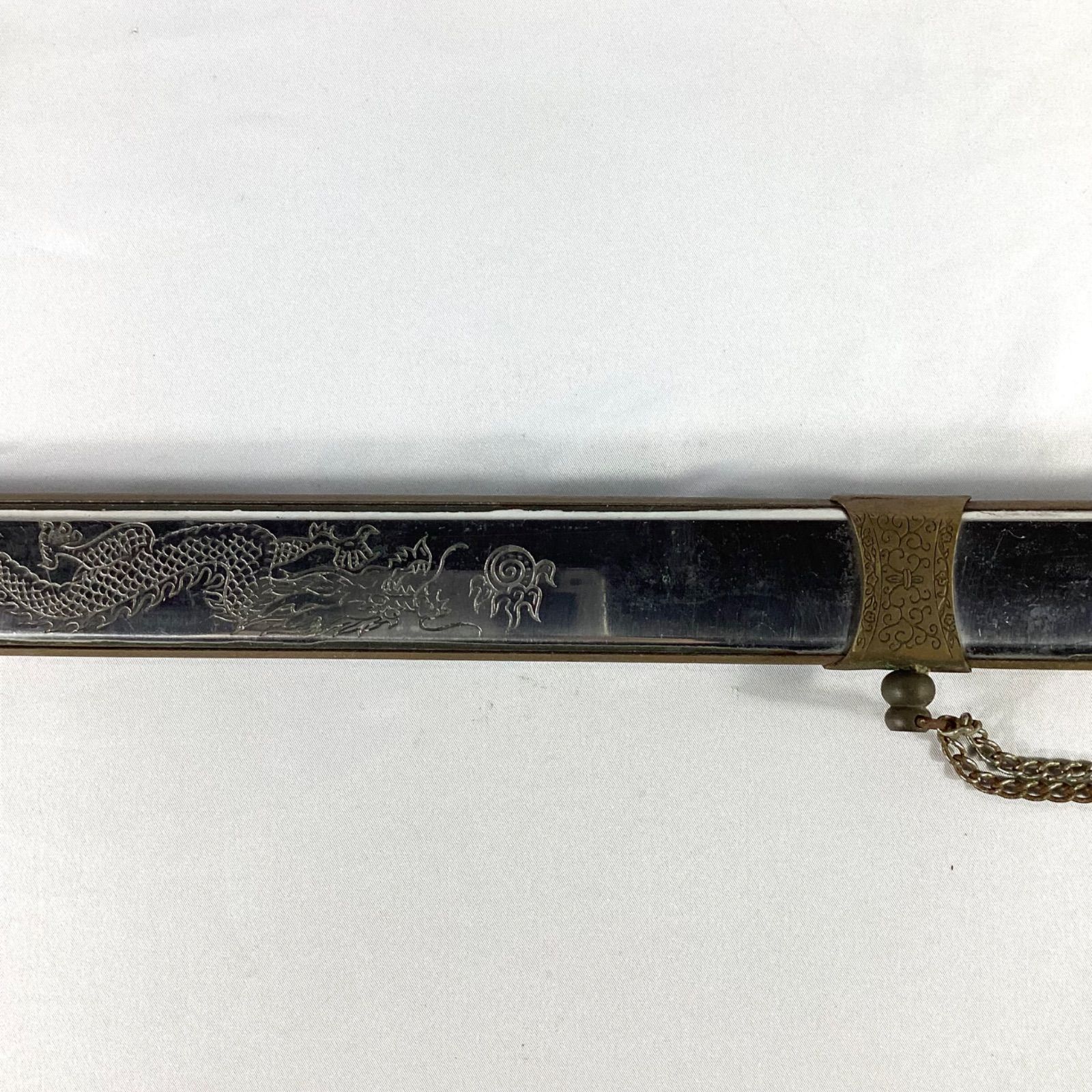 中国武術 太極拳 刀 双手剣 模造刀 漢剣 つるぎ 昭和レトロ - メルカリ