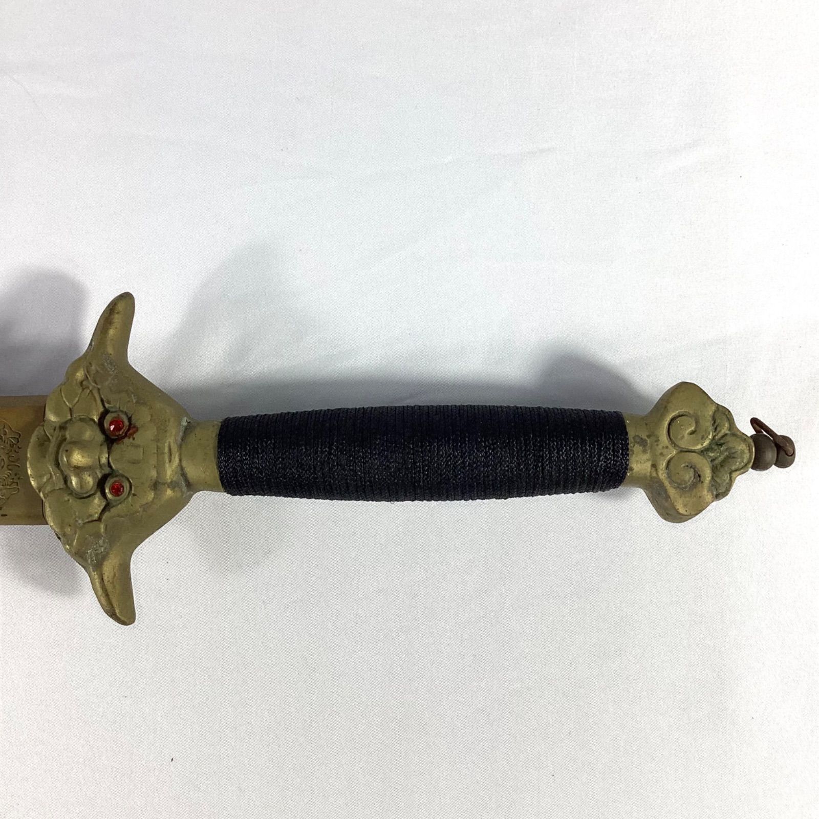 中国武術 太極拳 刀 双手剣 模造刀 漢剣 つるぎ 昭和レトロ - メルカリ