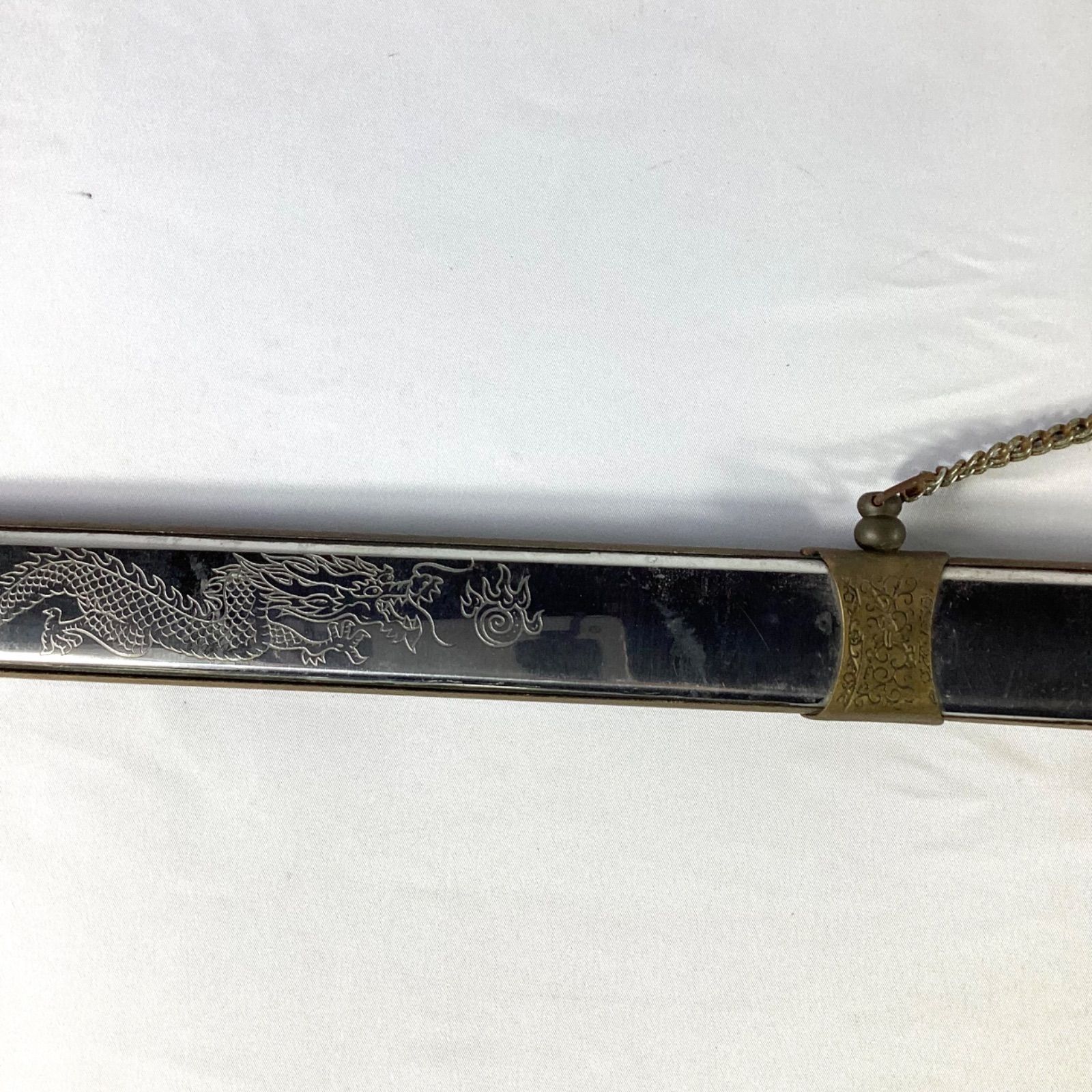 中国武術 太極拳 刀 双手剣 模造刀 漢剣 つるぎ 昭和レトロ - メルカリ