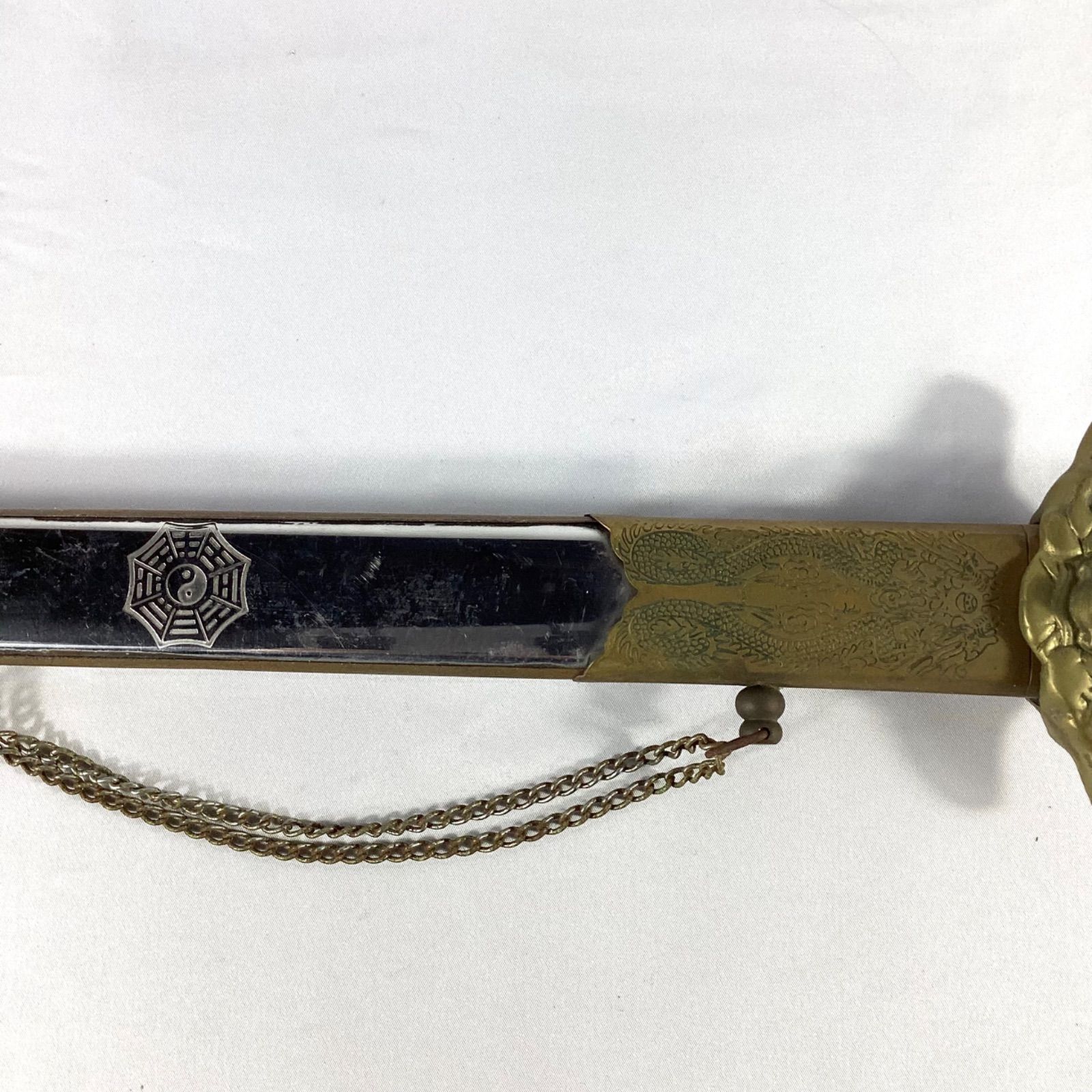 中国武術 太極拳 刀 双手剣 模造刀 漢剣 つるぎ 昭和レトロ - メルカリ