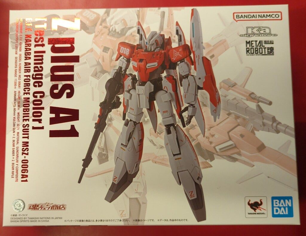 BANDAI SPIRITS METAL ROBOT魂(Ka signature) <SIDE MS> ガンダム・センチネル ゼータプラス A1(テスト機イメージカラー)