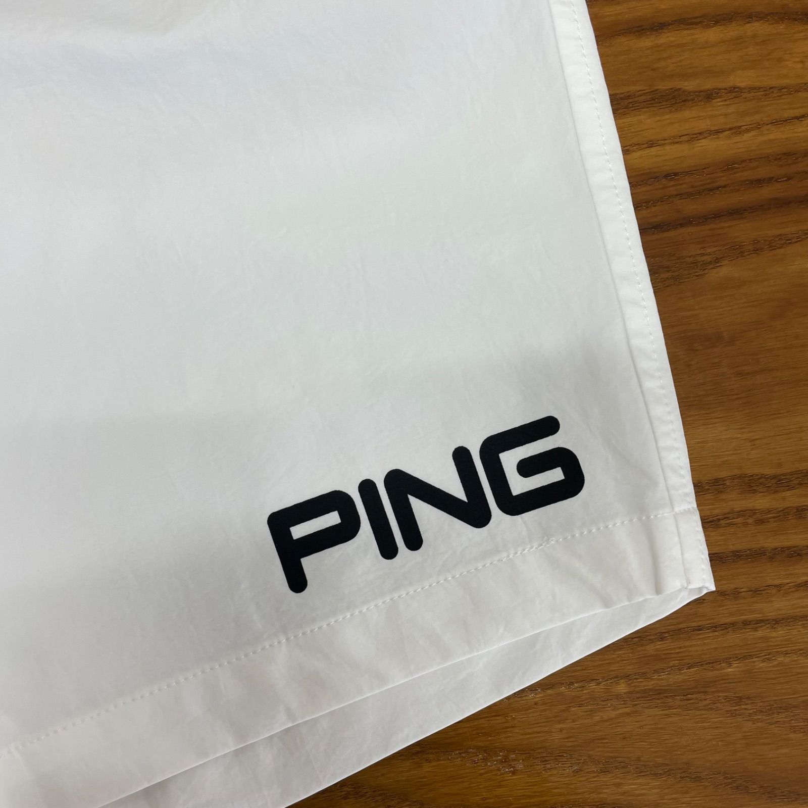 PING 3L ホワイト 新品タグ付】PING ゴルフ ハーフパンツ ホワイト 3L 希少サイズ 高機能
