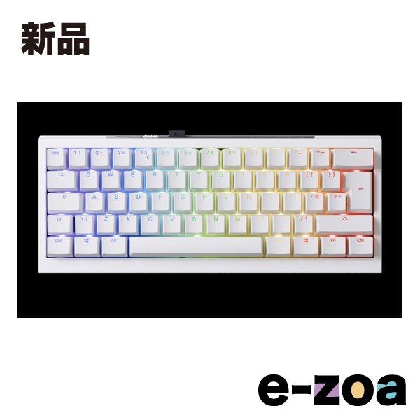 Ducky ダッキー One X Mini Wireless Pure White 60% Ducky AI Swit dk-onex-mini-wireless-pw-dai (2656427)