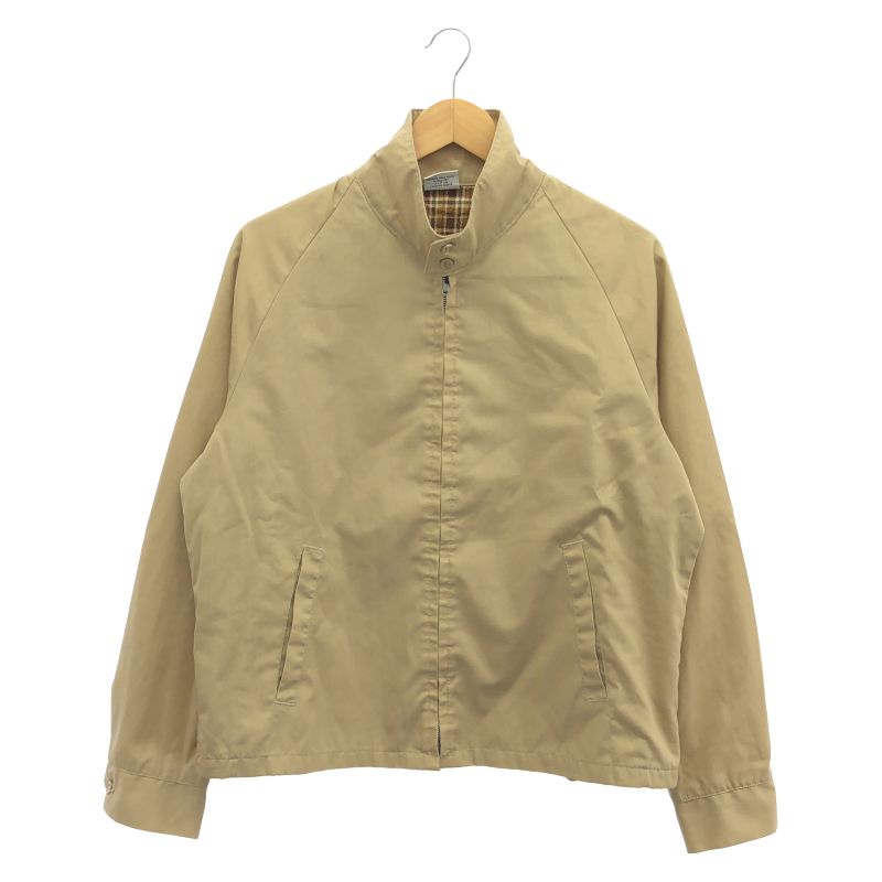 【中古】オールド J.BLAIR スウィングトップ サイズS相当 ベージュ ジェイブレア[92]