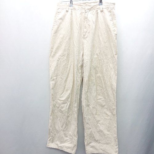 ◇ URBAN RESEARCH DOORS アーバン リサーチ ドアーズ ワイドパンツ サイズ38 ホワイト系 レディース E 【1407180029934】