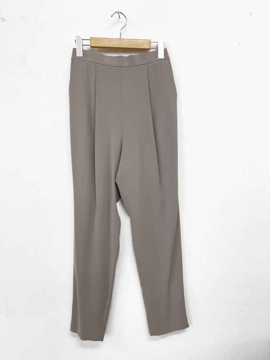 美品 ENFOLD エンフォルド 23SS PEダブルクロス スクエア タイ プル 
