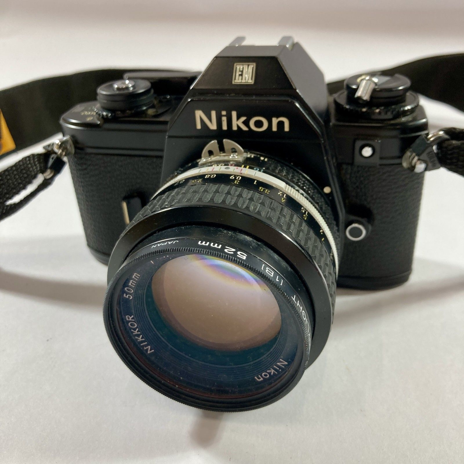 ★ Nikon EM ニコン フィルム一眼レフカメラ リトルニコン/オールドレンズ NIKKOR 50mm f/1.4 現状品