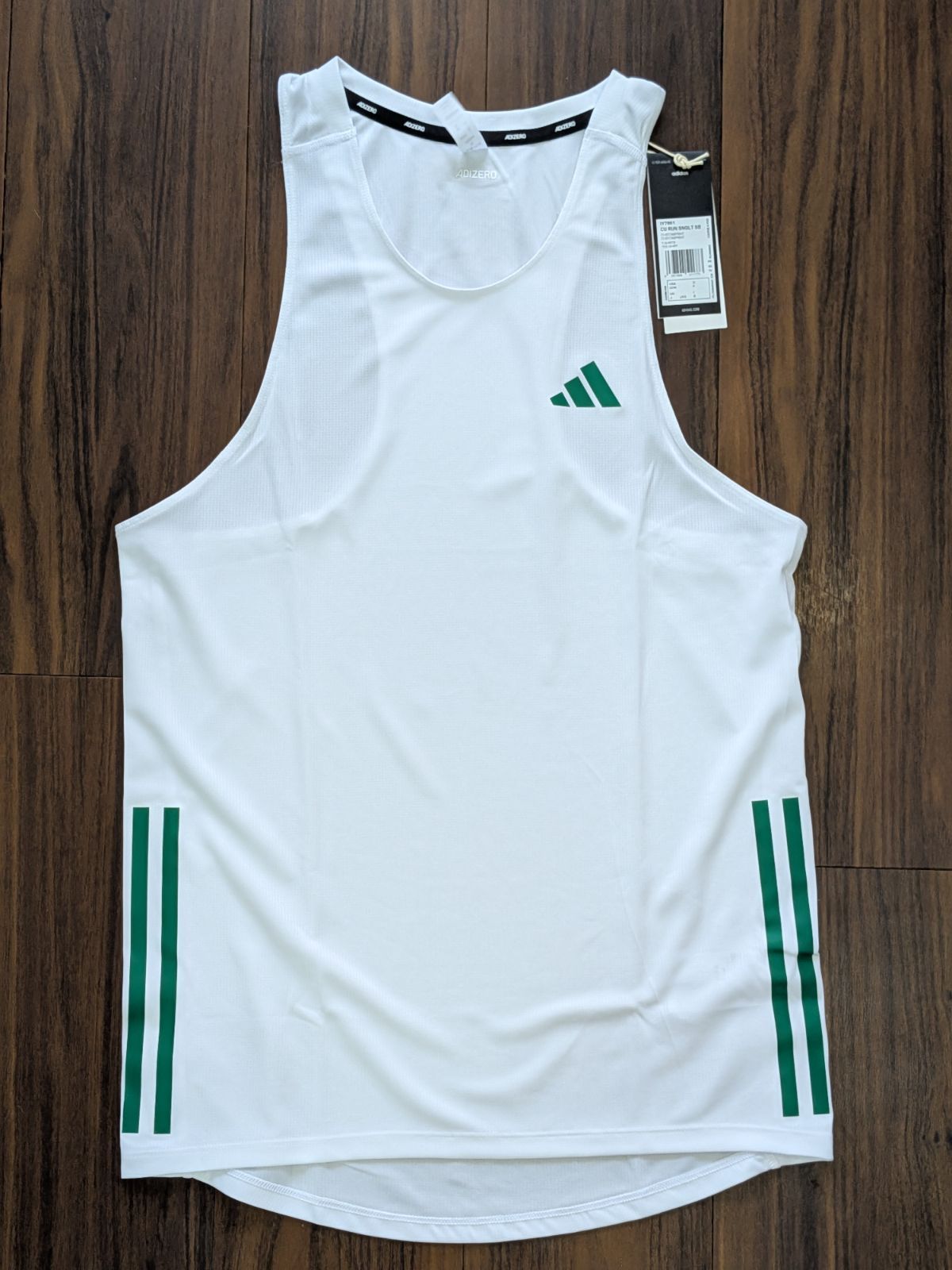  ADIZERO シングレットとショートパンツセット 新品 adidas adizero シングレット ランニング ショートパンツ 上下
