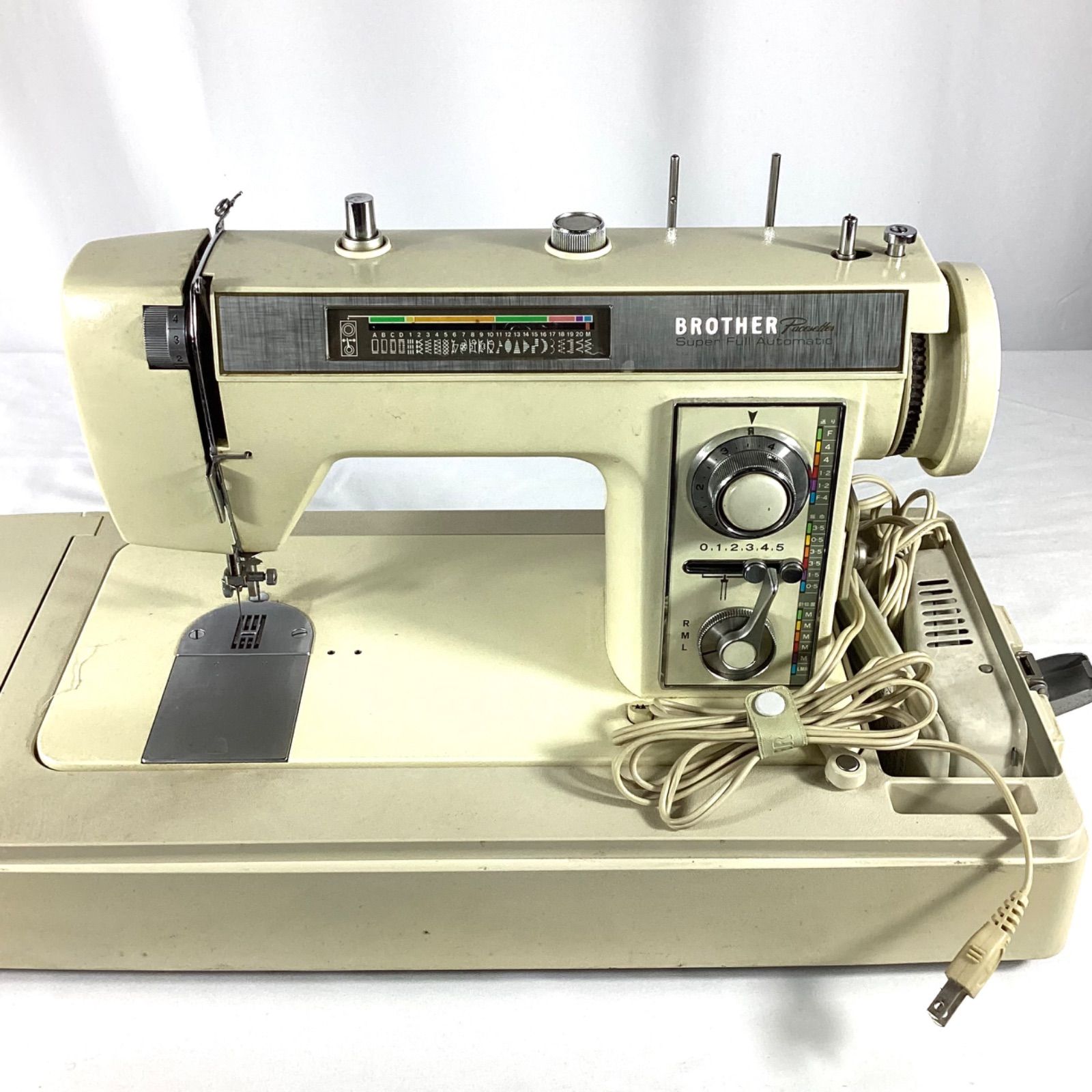 BROTHER ブラザー Super Full Automatic ミシン レトロ ZZ2-B710F 通電 