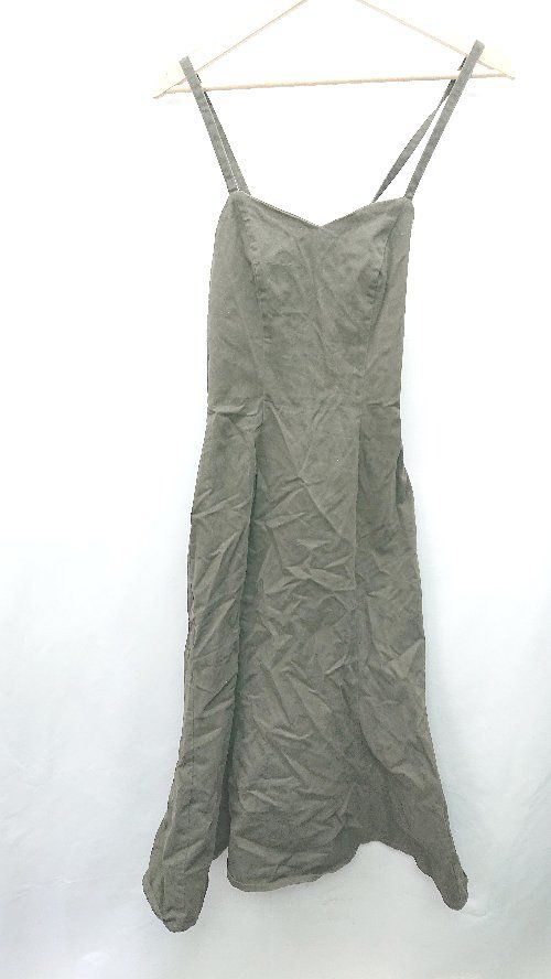 ■ naturalcouture ロング丈 ワンピース サイズS ダークブラウン レディース E 【1407180035300】