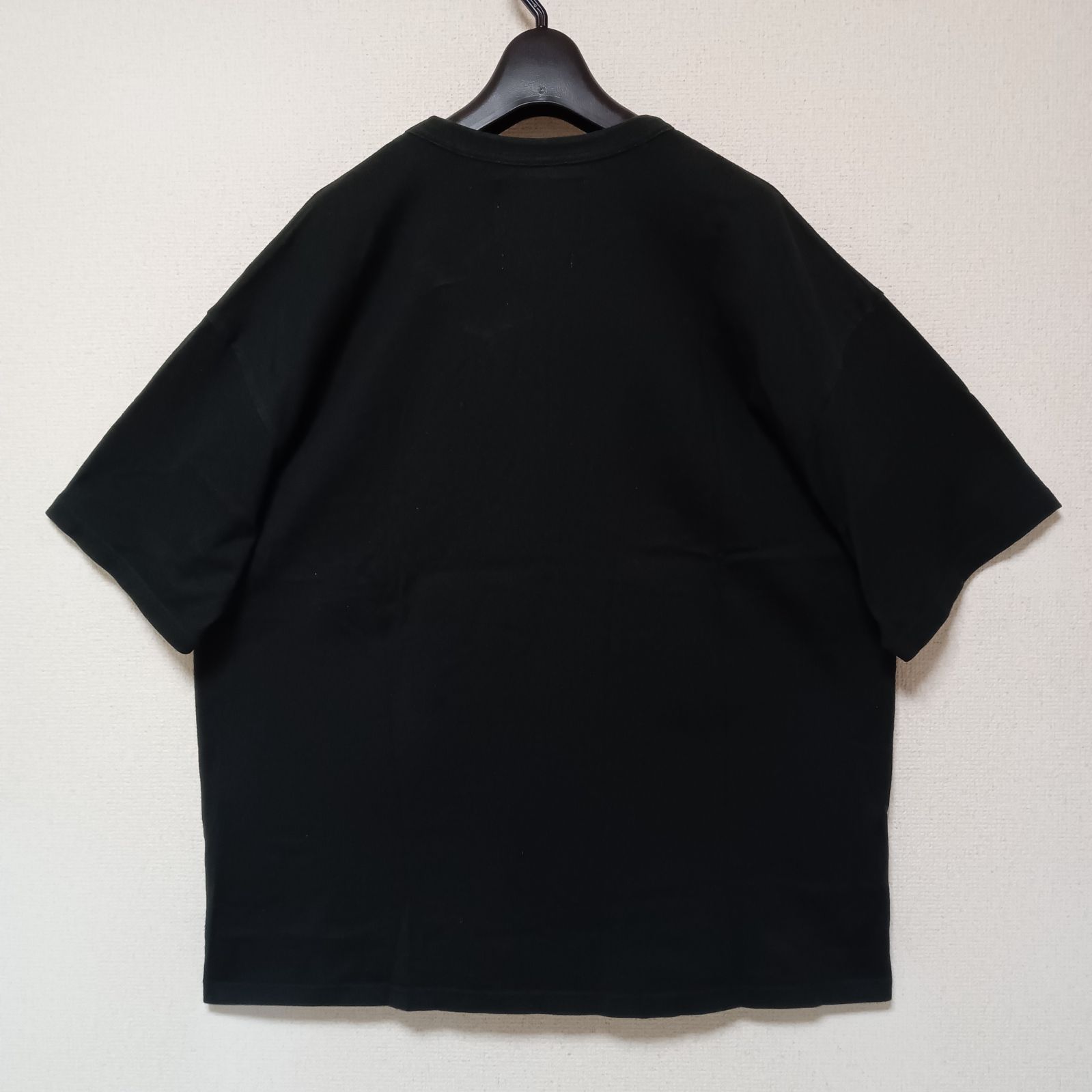 yoshiokuboヨシオクボTシャツ半袖ブラックサイズ3（メンズL-XL相当 