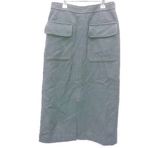 ◇ Spick & Span スピック＆スパン ひざ丈 タイト スカート サイズ34 ネイビー レディース E 【1407180036505】