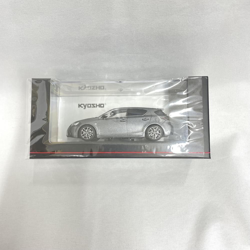 【中古】S)1/43 京商 レクサス CT200h F スポーツ (マーキュリーグレーマイカ)[79]