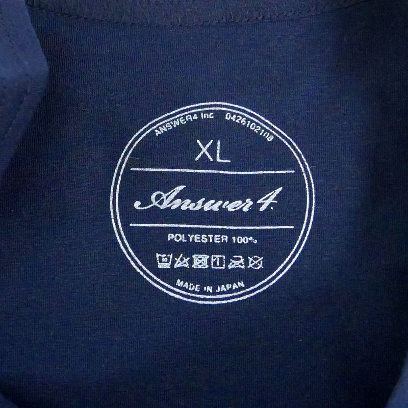 Answer4 アンサー４ Tシャツ Ryuji Kamiyama Answer4 アンサーフォー 国内正規 Re:Breath Tshirt プリントTシャツ