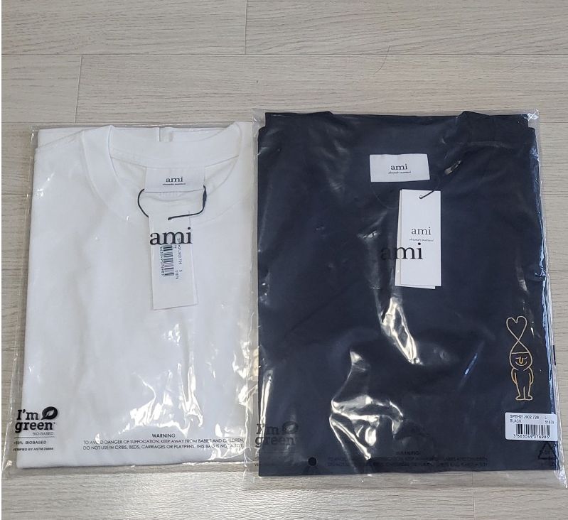 アミ (ジャン・ジュリアン コラボ) 半袖Tシャツ 正規品 新品