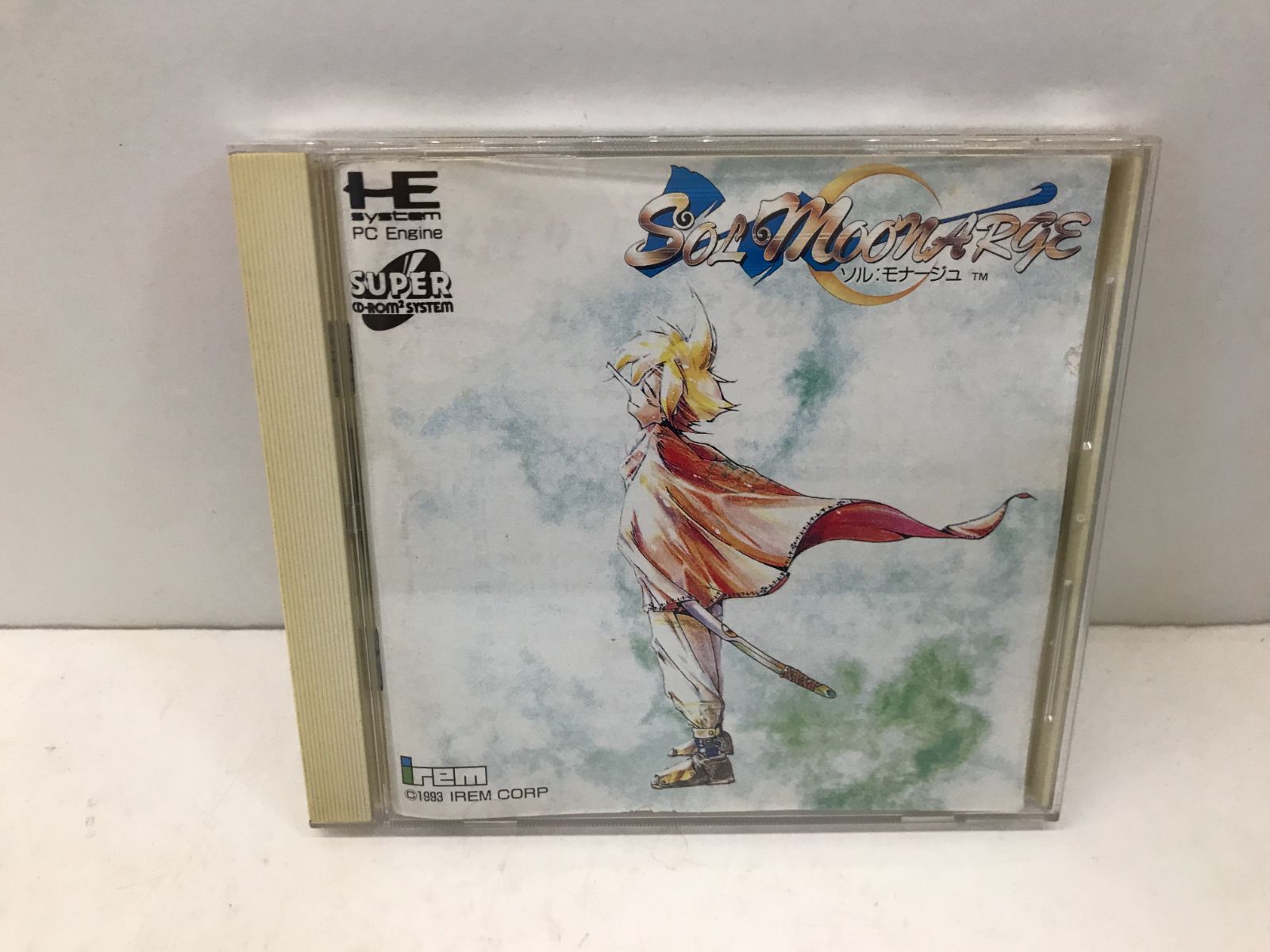 【PCエンジン SUPER CD-ROM²】帯無し　ソルモナージュ　irem　111