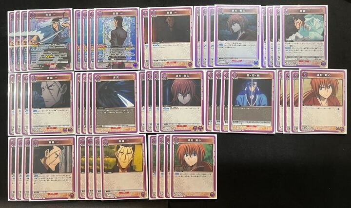デッキ】るろうに剣心 紫 斎藤一【UNIONARENA】 ユニアリ - メルカリ
