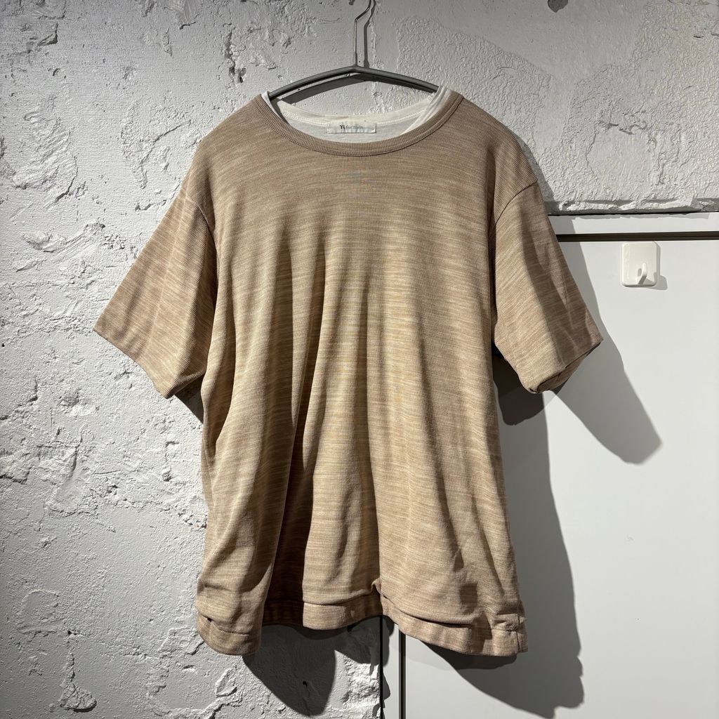 Y´s for men ワイズフォーメン 13AW Layered S/S T-Shirt 半袖Tシャツ 