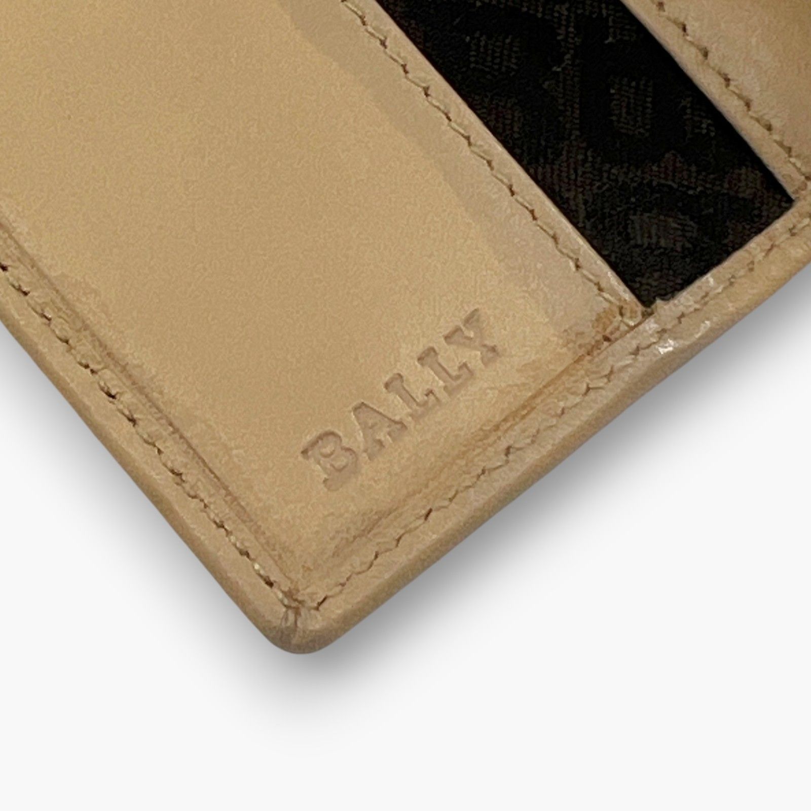 美品】BALLY バリー キーケース 6連 レザー ベージュ イタリア製