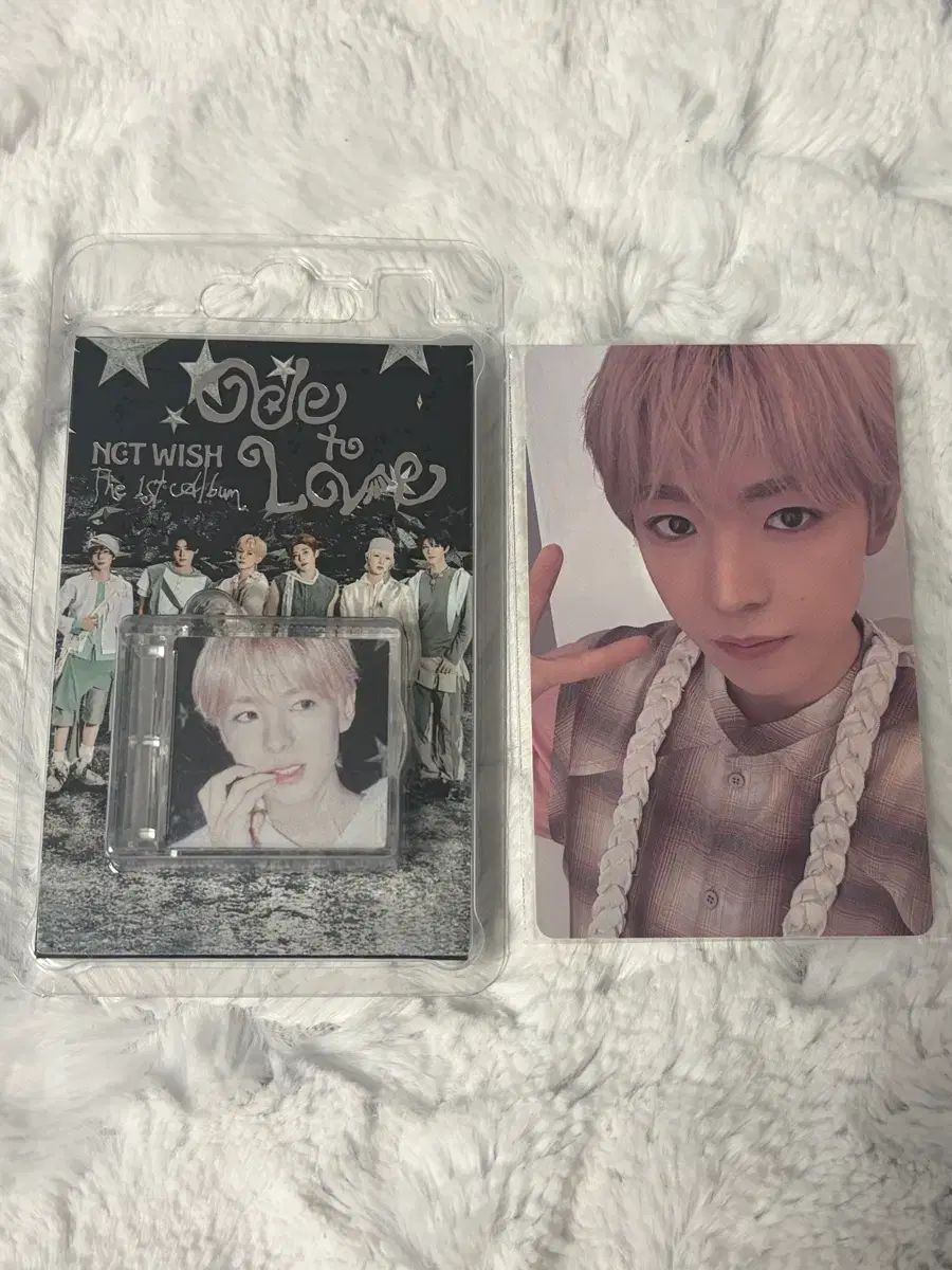 NCT WISH オッド トゥ ラブ UNBOXING パーティー 結-YOU- トレカ + 結-YOU- smini