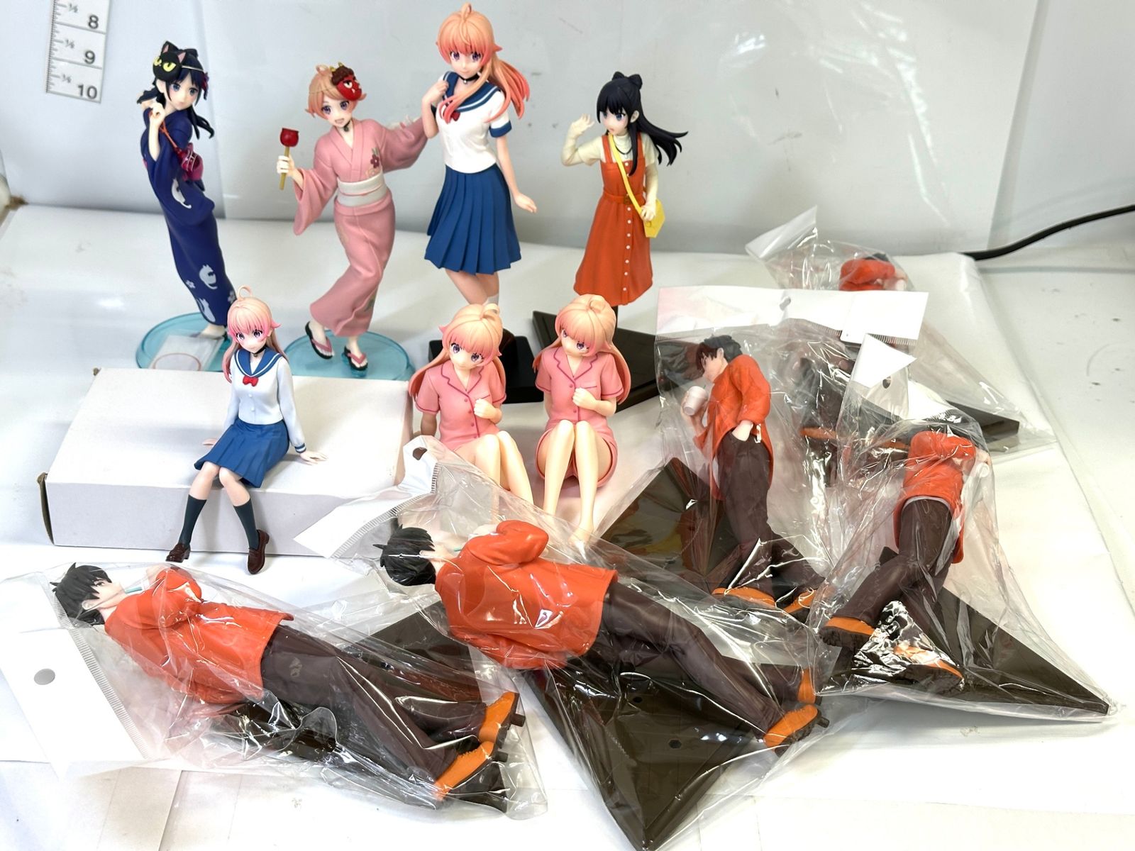 現状品 ウィッチウォッチ フィギュア 12個セット 若月ニコ 宮尾音夢 乙木守仁 浴衣 秋色コーデ Yumemirize ちょこのせ 5/14
