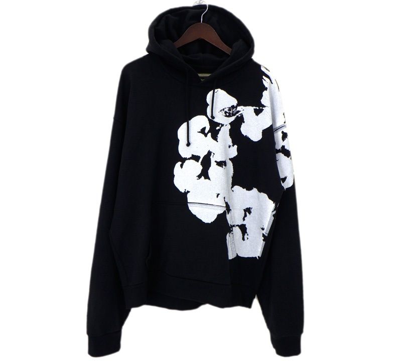 デニムティアーズ DENIM TEARS 【 Biggie Cotton Wreath Sweat shirt 】 ビッグ ロゴ フーディ パーカー 50061