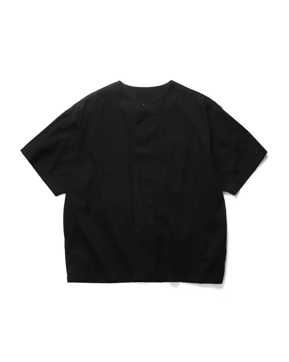 HINSON ドットボタン S/S シャツ