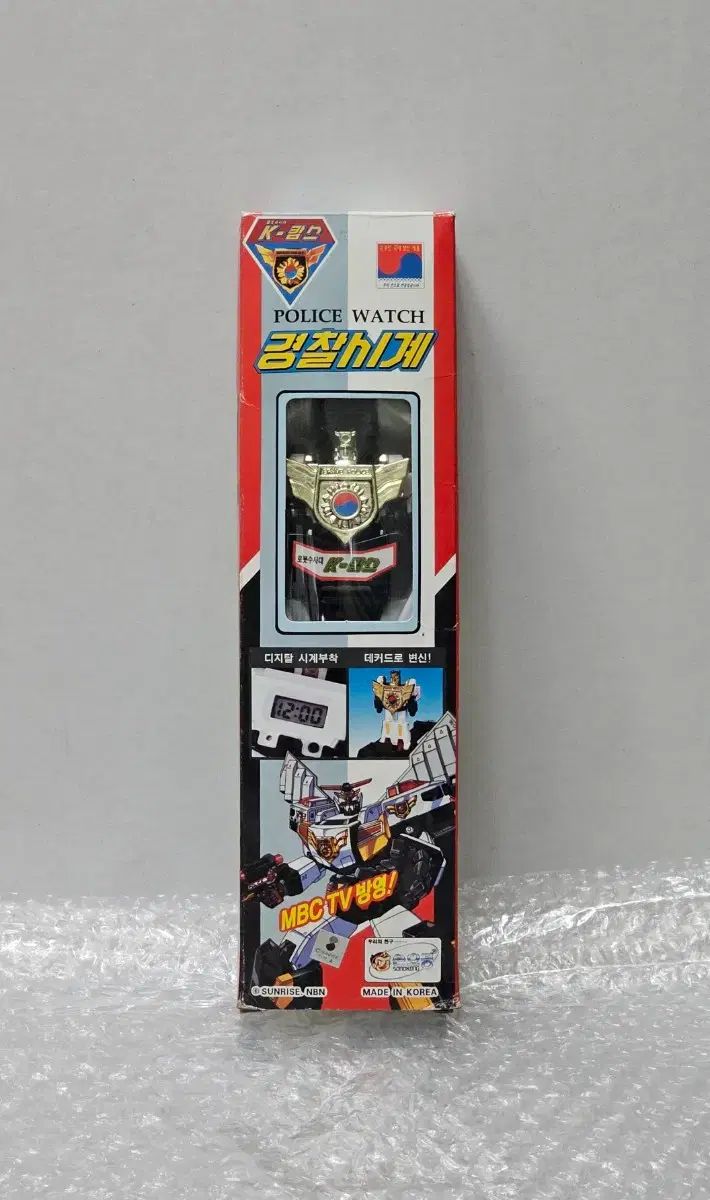 レトロ文具 FML 正規品 K-캅스 警察時計 未開封品