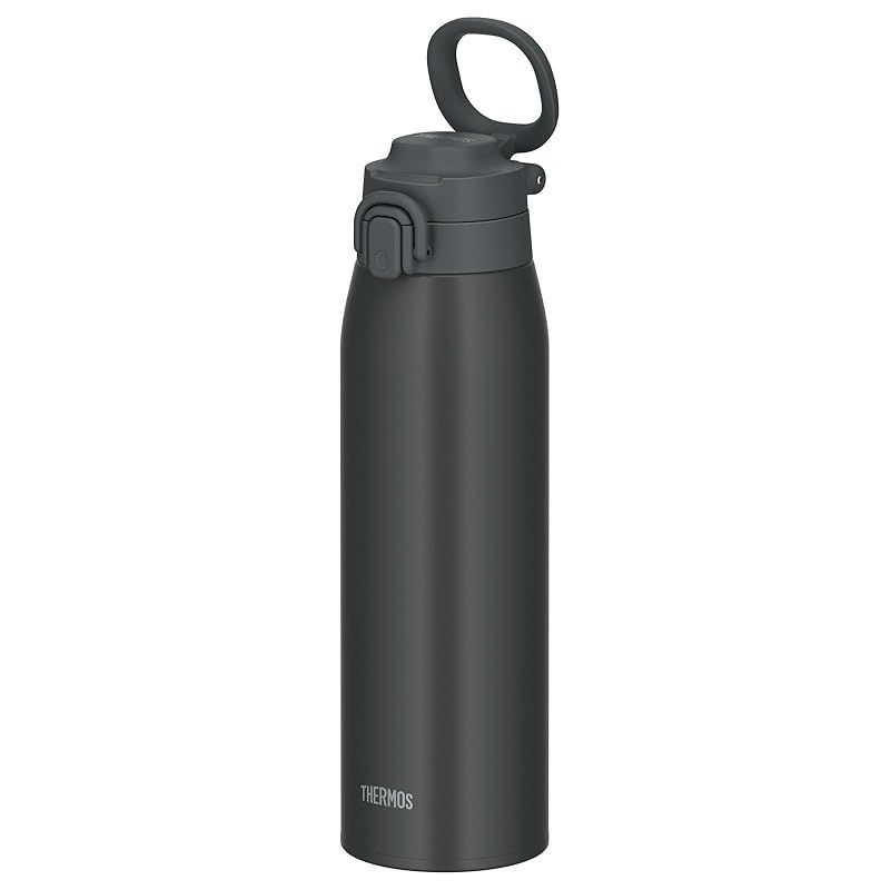 【新品】 サーモス 水筒 真空断熱ケータイマグ キャリーループ付き 1L チャコール JOS-1001 CHL 1