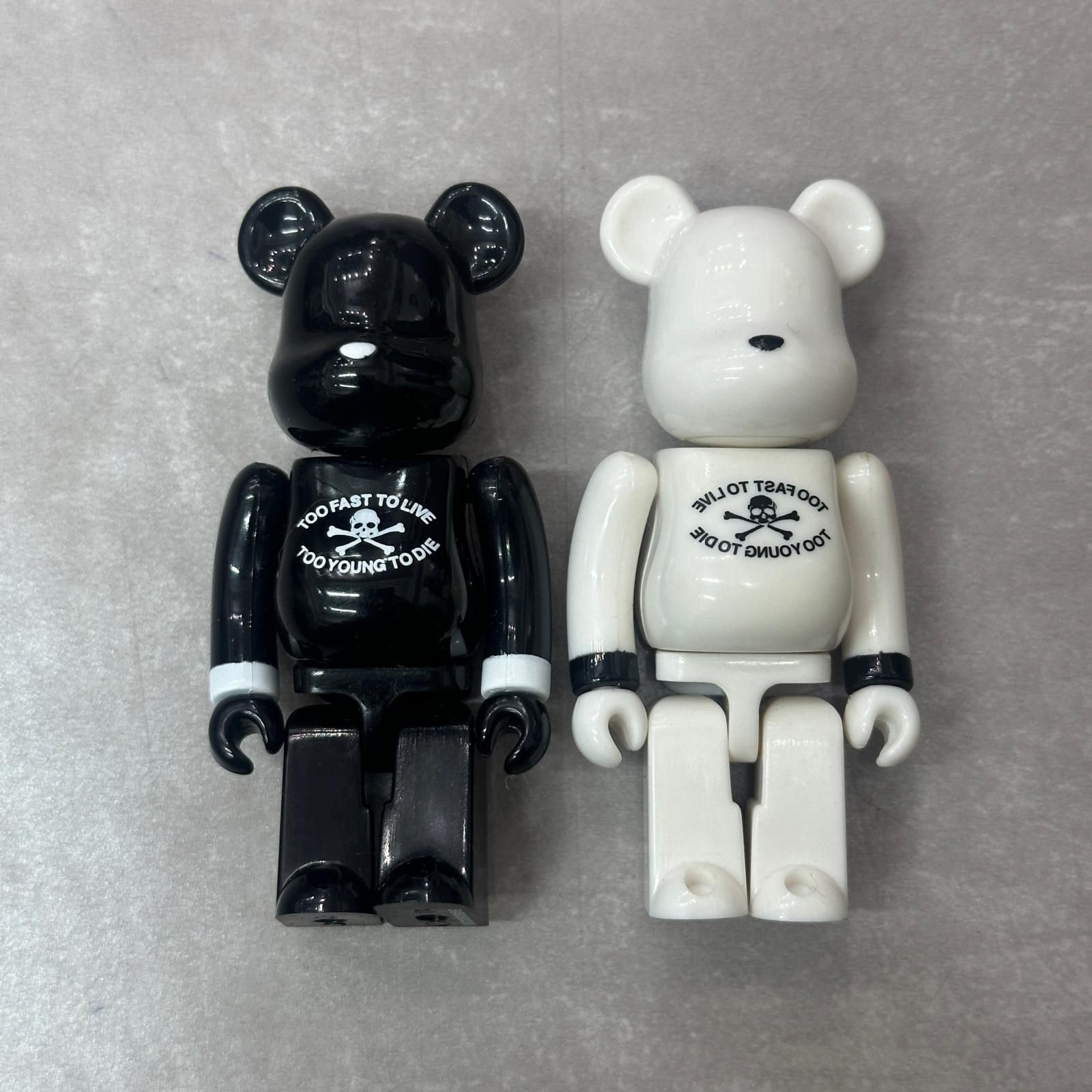 MEDICOM TOY × mastermind JAPAN BE@RBRICK 100% 2体セット ベア 