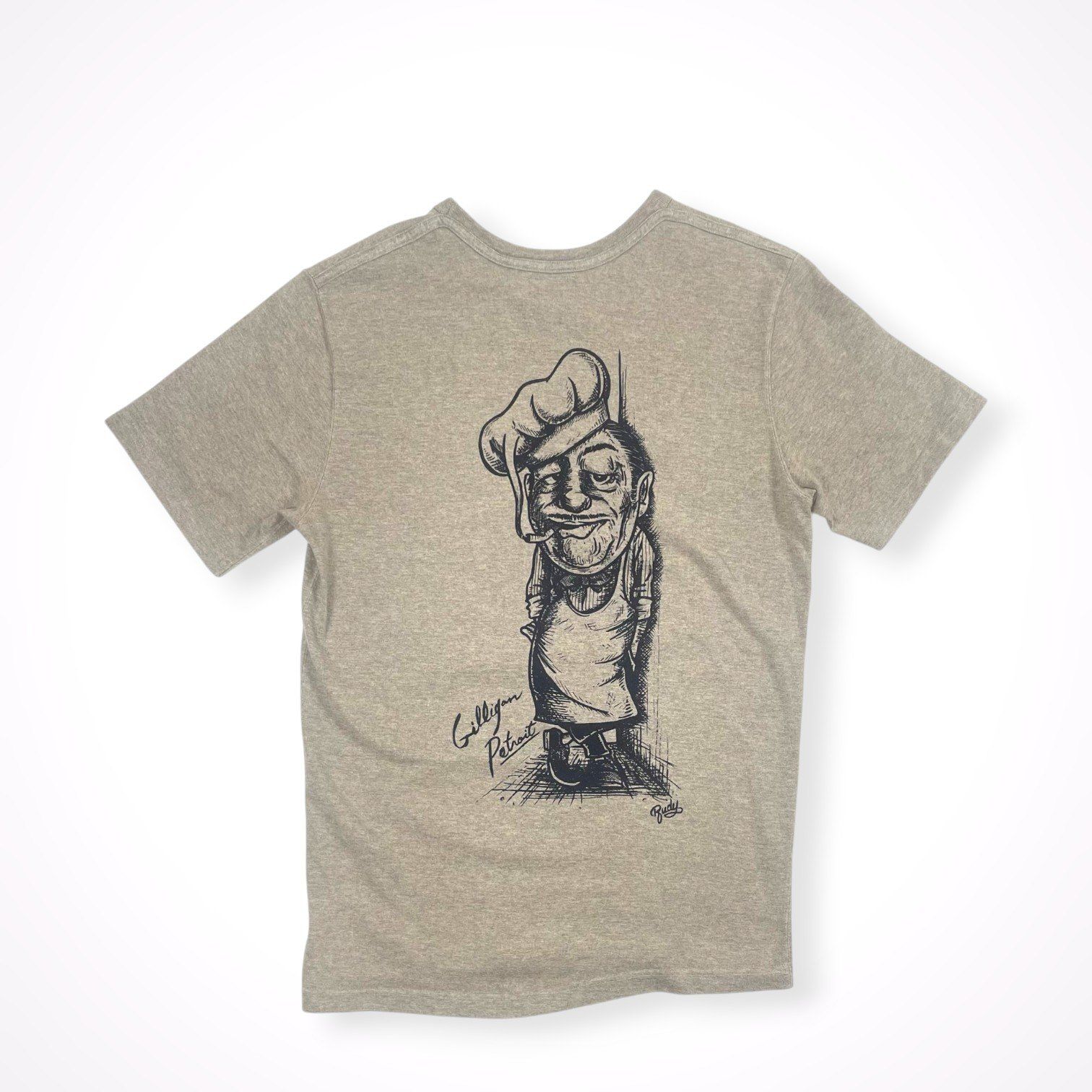 Orgueil × LUCKY RUDY / バックプリントTEE SIZE：38