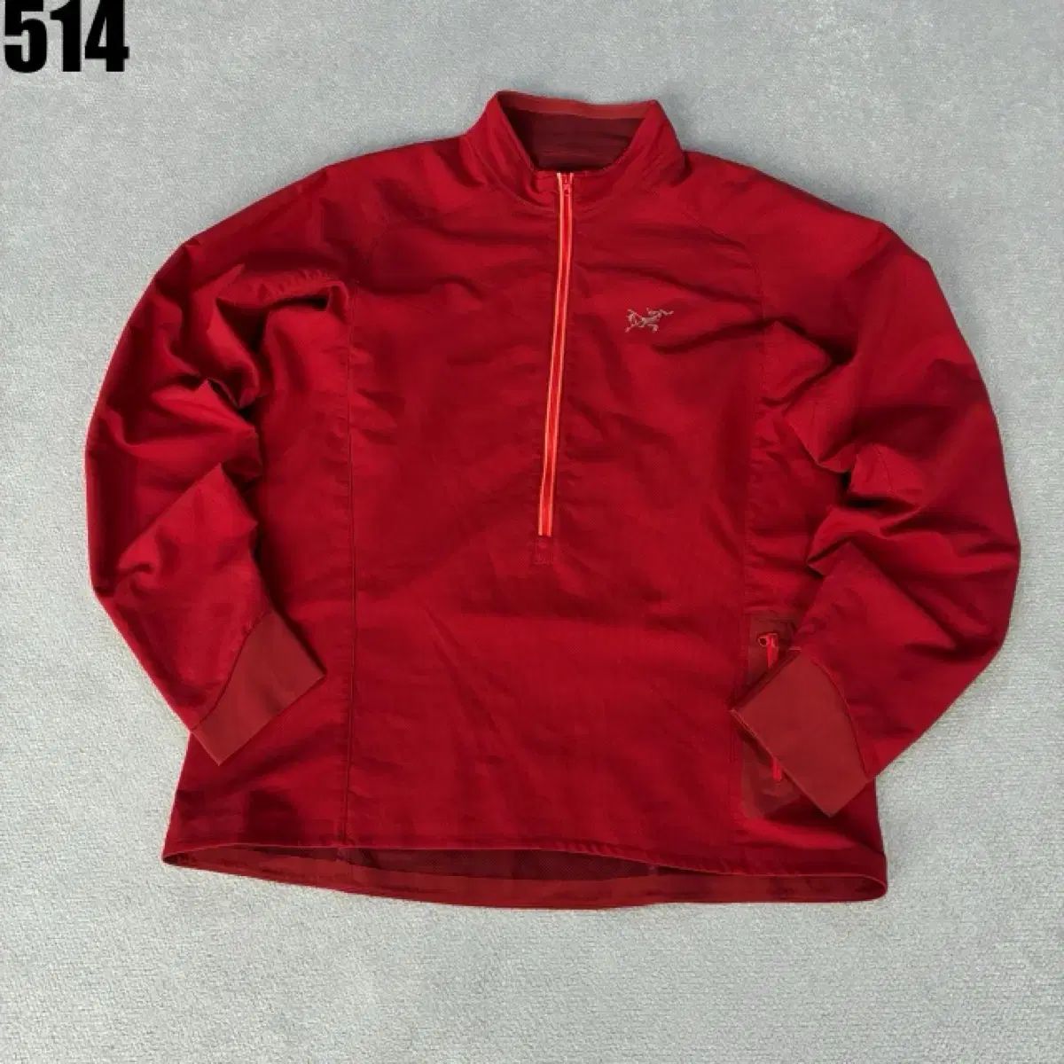 ARC'TERYX アークテリクス レッド ハーフジップアップ