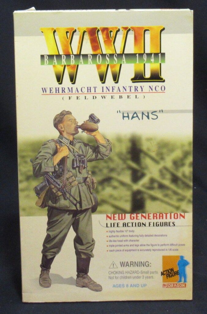 DRAGON NEW GENERATION LIFE ACTION FIGURE HANS 12 inch
