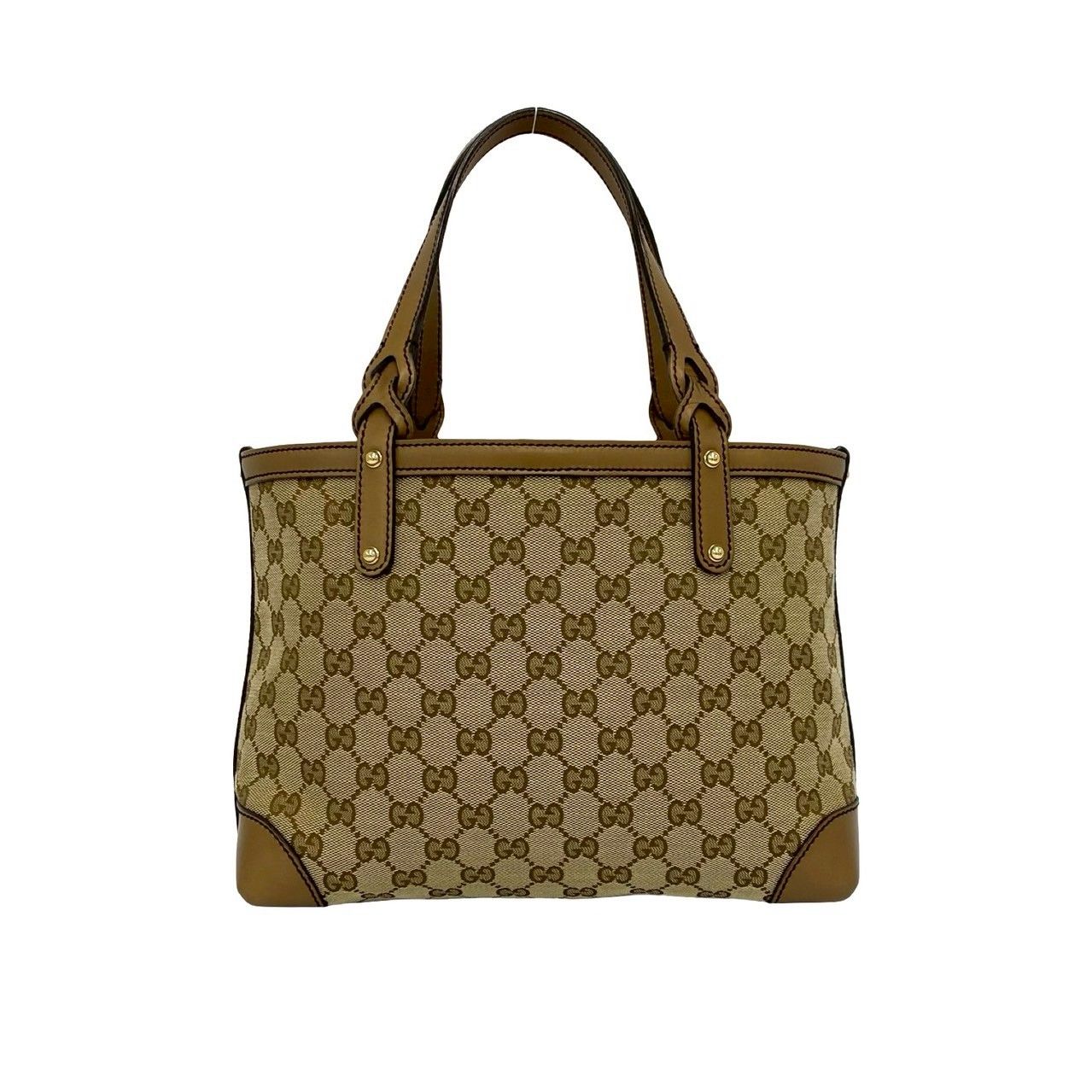 GUCCI グッチ トートバッグ ハンドバッグ GGポーチ付 キャンバス GUCCI トートバッグ ハンドバッグ GGキャンバス レザー ポーチ付