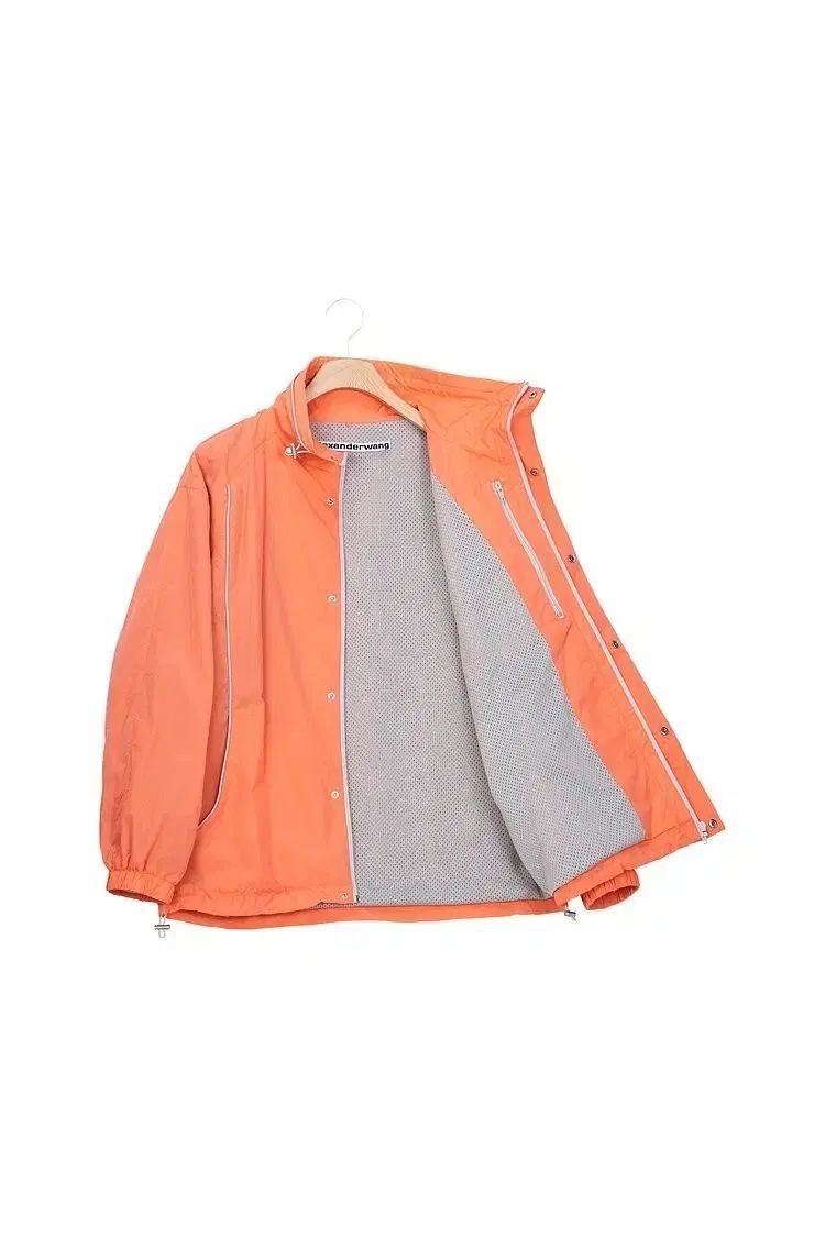 *新品* Alexander Wang アレキサンダーワング リー リフレクティブ ロゴ ウィンドブレーカー オーバーサイズ ジャケット