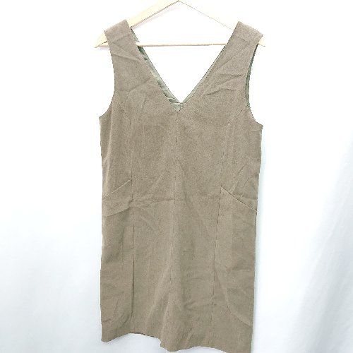 ◇ URBAN RESEARCH 膝丈 ワンピース サイズF カーキ レディース E 【1408060001347】