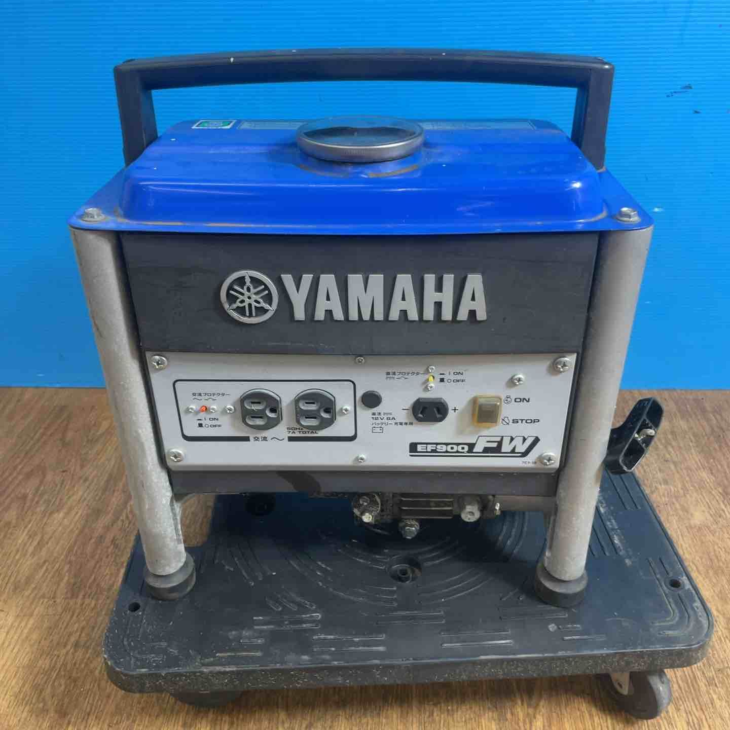 【ジャンク品】★ヤマハ(YAMAHA) 発電機 EF900FW_50Hz タンク内錆あり ガソリン漏れあり【岩槻店】