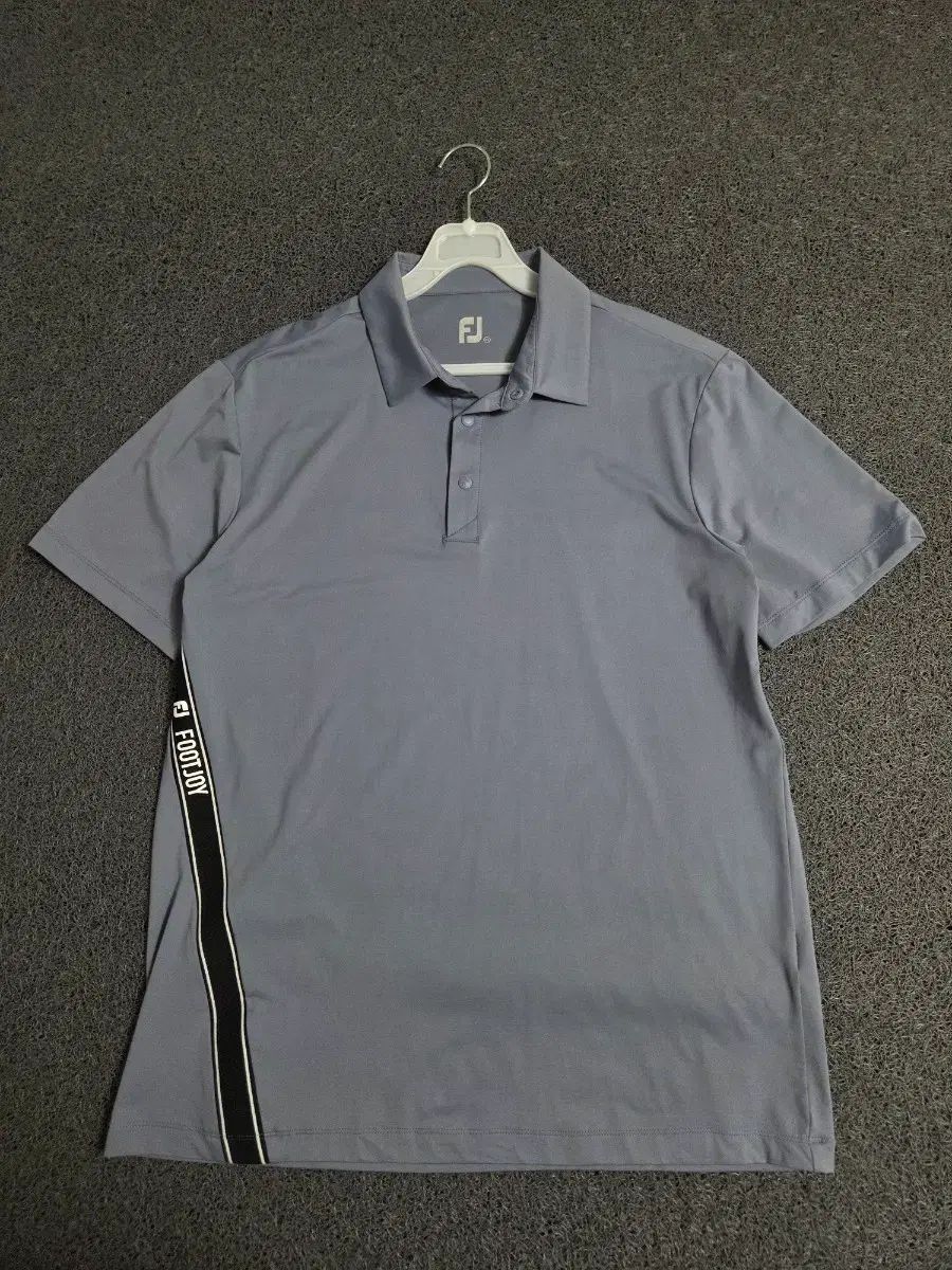 (ほぼ新品 コンディション) FootJoy フットジョイ FJ 半袖 ポロTシャツ グレー xl