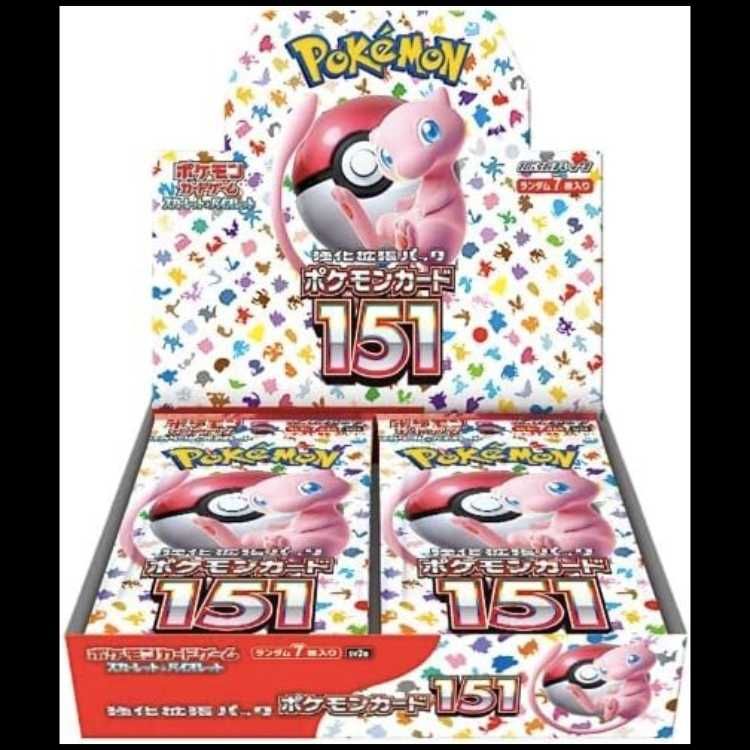 強化拡張パック「ポケモンカード151（イチゴーイチ）」 未開封BOX 1BOX