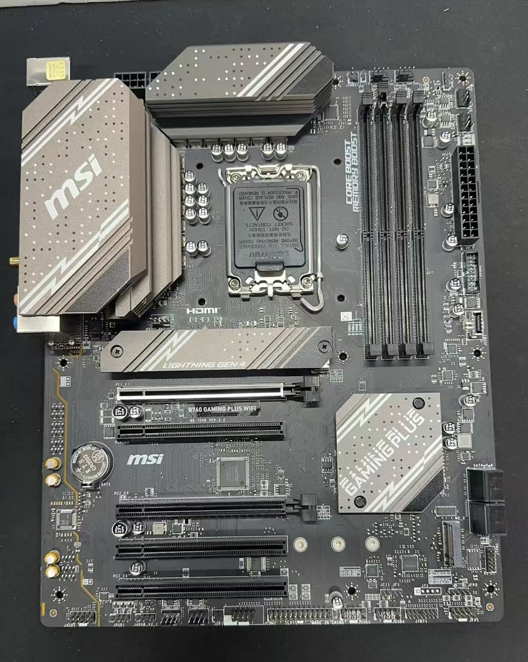 中古 MSI B760 GAMING PLUS WIFI マザーボード ++924052